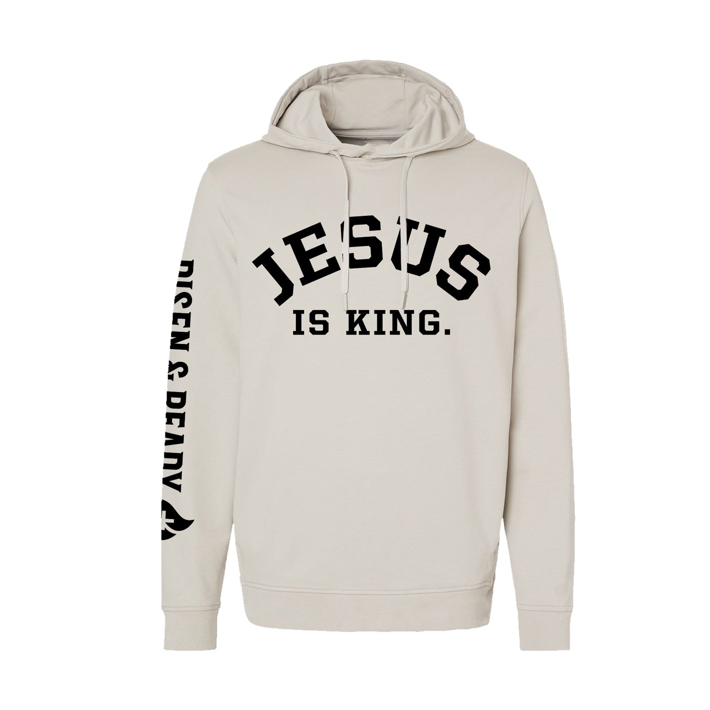 Jesus Is King Lightweight Performance Hoodie