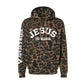 Jesus Is King Camo Premium Heavyweight Hoodie