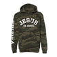 Jesus Is King Camo Premium Heavyweight Hoodie