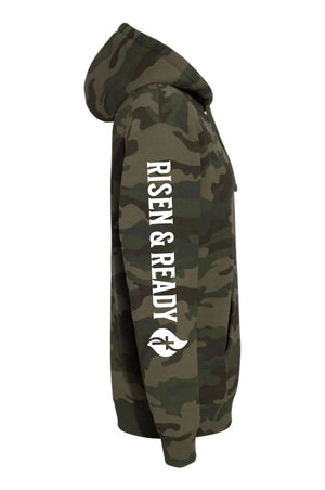 Faith and Feathers CAMO Field Foundation Hoodie