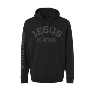 Jesus Is King "Ghosted Grey" Lightweight Performance Hoodie