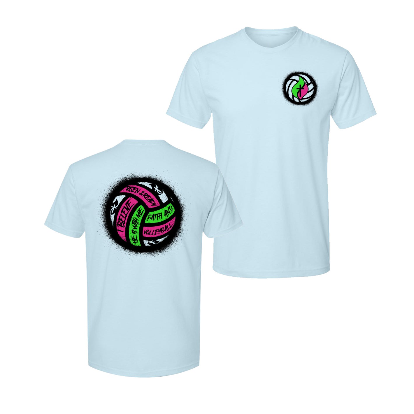 The Believer Premium Volleyball Tee