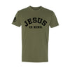 Jesus Is King Premium Tee - Military Green