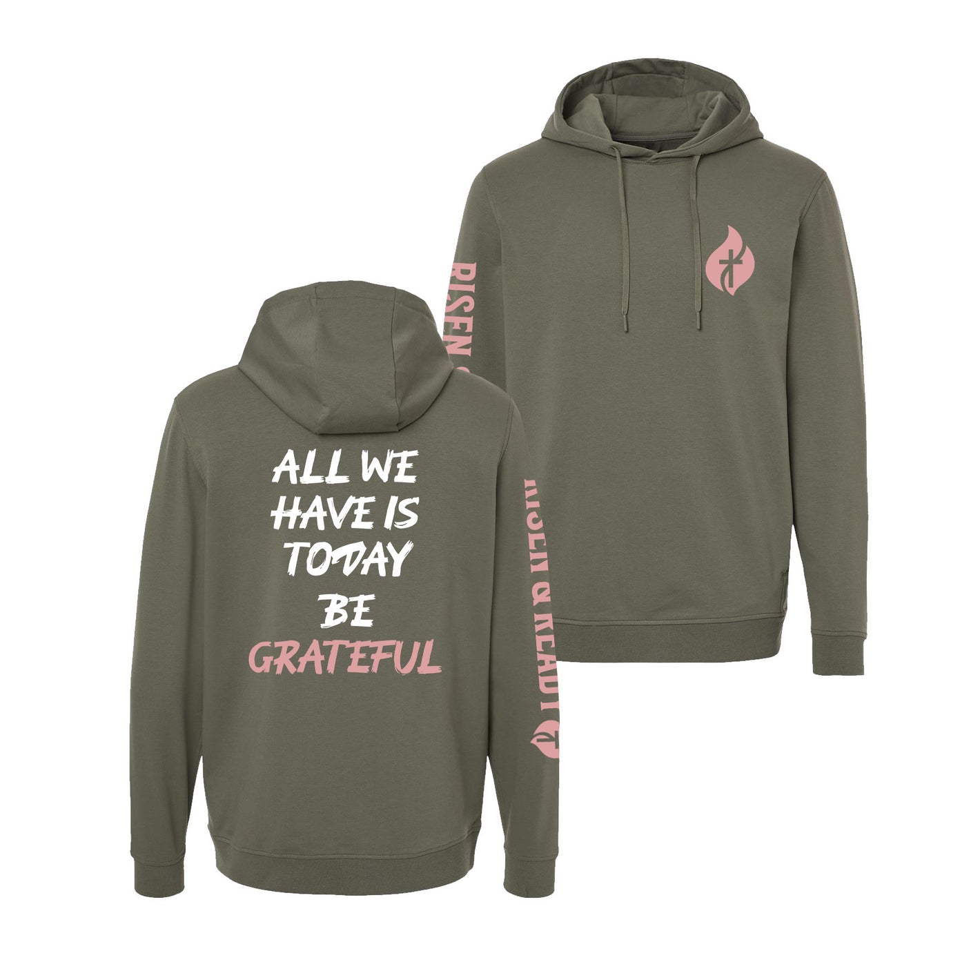 All We Have Is Today Lightweight Performance Hoodie