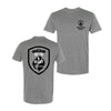 R&R Heritage Shield Premium Tee - Dark Heather Grey