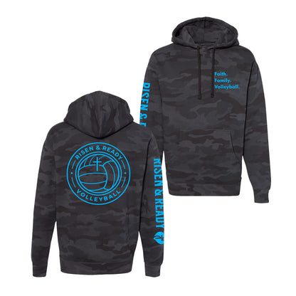 Faith. Family. Volleyball Premium Heavyweight Hoodie