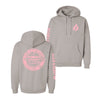 Running on Caffeine and Jesus Premium Heavyweight Hoodie - Cement