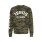 Jesus Is King Premium Heavyweight Crew