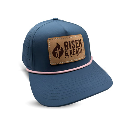 The Risen Premium Pink Rope Snapback