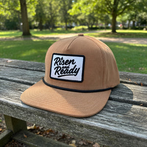 R&R Brown Corduroy Snapback Hat