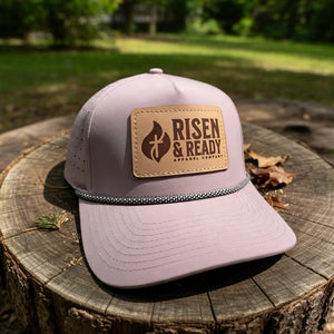 The Risen Premium Lilac Rope Snapback