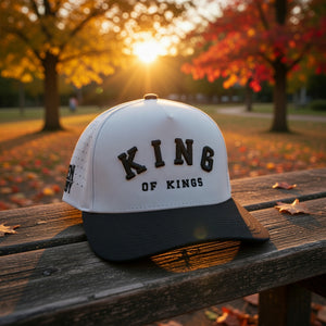 King of Kings Black Premium Snapback Hat