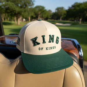 King of Kings Green Premium Snapback Hat