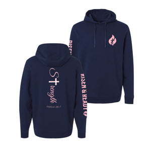 The Lord Is My Strength Lightweight Performance Hoodie