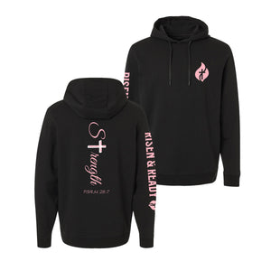 The Lord Is My Strength Lightweight Performance Hoodie