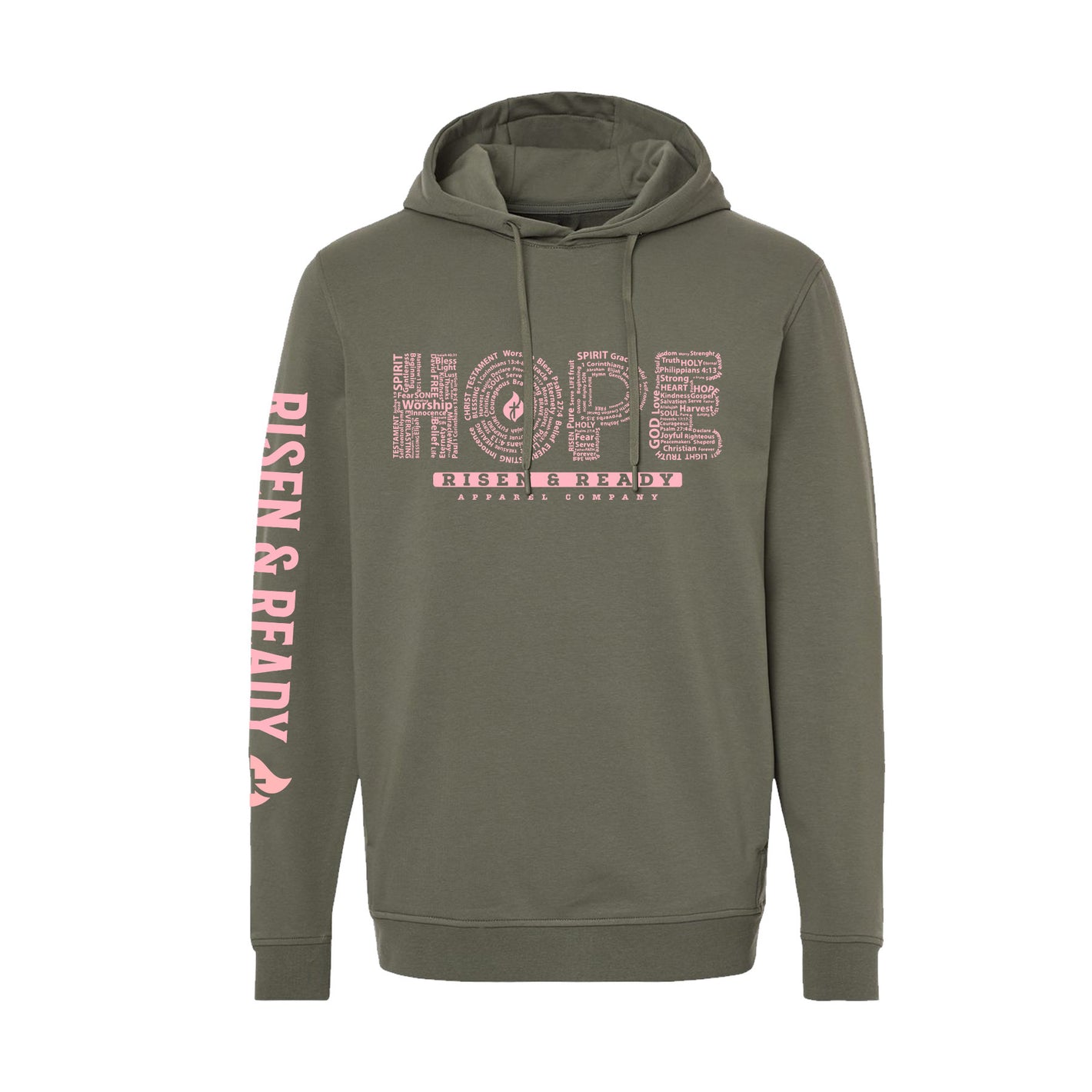 The Hope In Him Lightweight Performance Hoodie