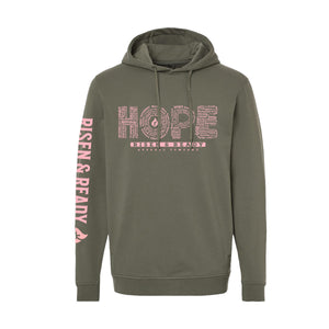 The Hope In Him Lightweight Performance Hoodie